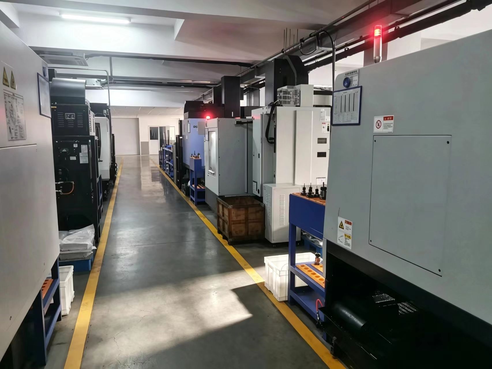 Machining and production