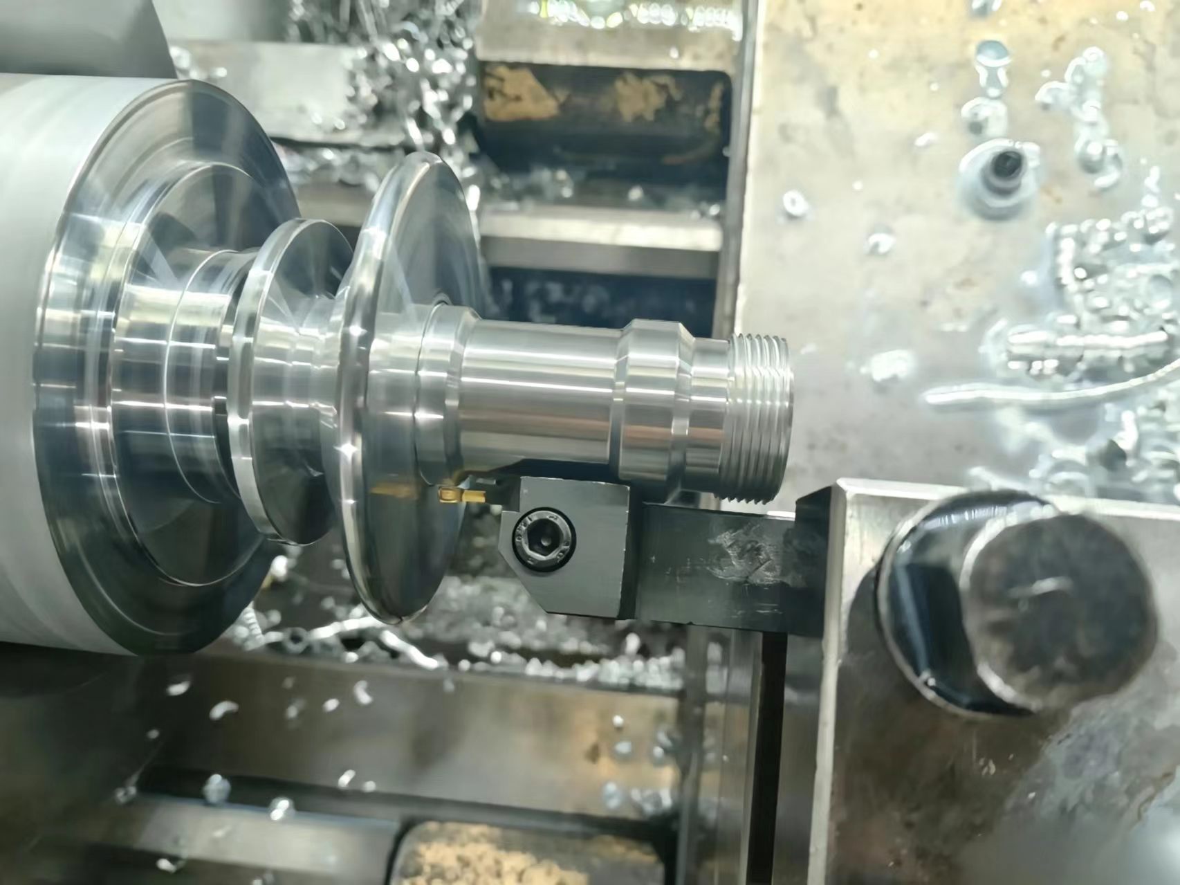 Machining and production
